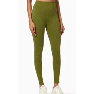 Good American Seamless Chunky Rib Leggings